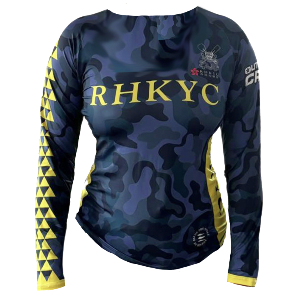 RHKYC Women's Long Sleeve New Round Neck Race Top 