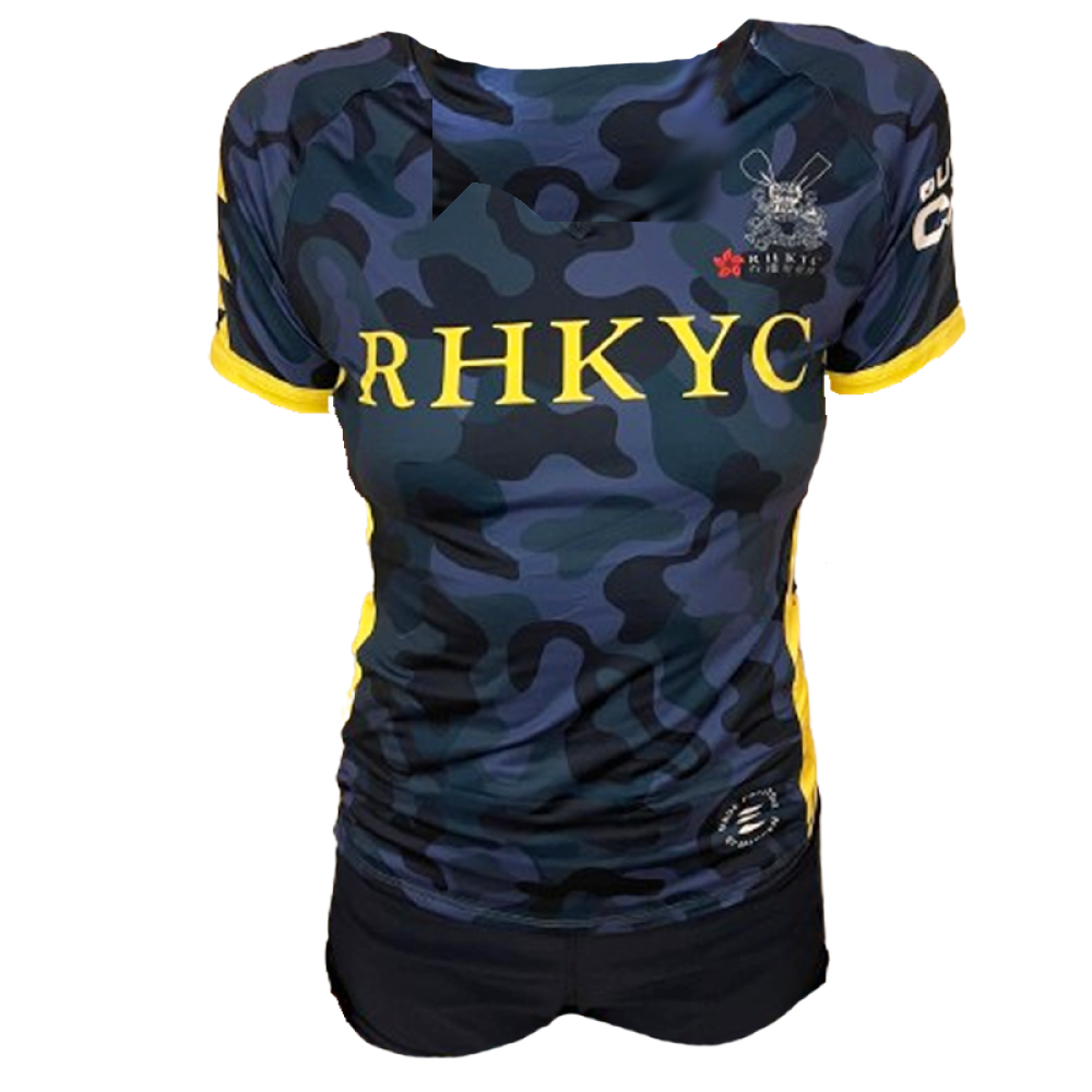 RHKYC Women's Short Sleeve New Round Neck Race Top